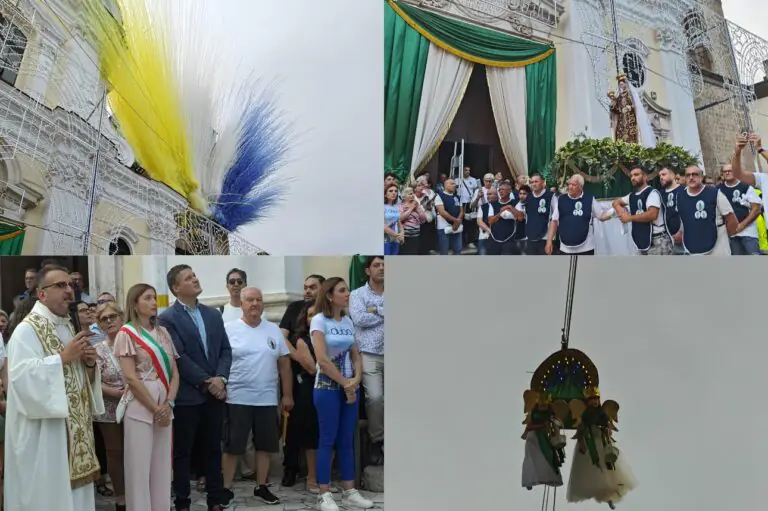 Festa patronale, giallo sull’ex sindaco Cecere: prima posta la foto con il comitato e poi la depenna