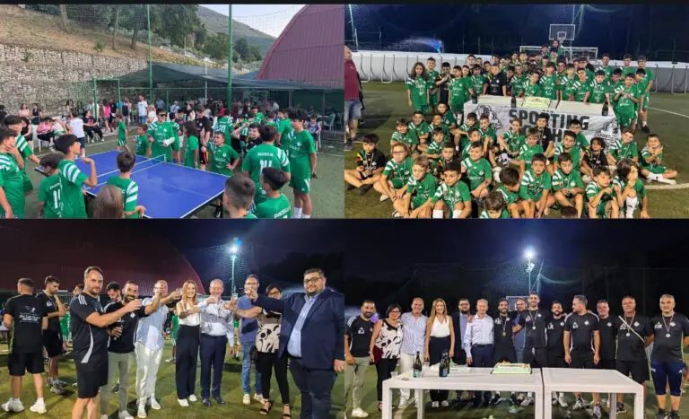 Festa di fine stagione per scuola calcio Sporting Forchia: obiettivi importanti raggiunti e ambizione