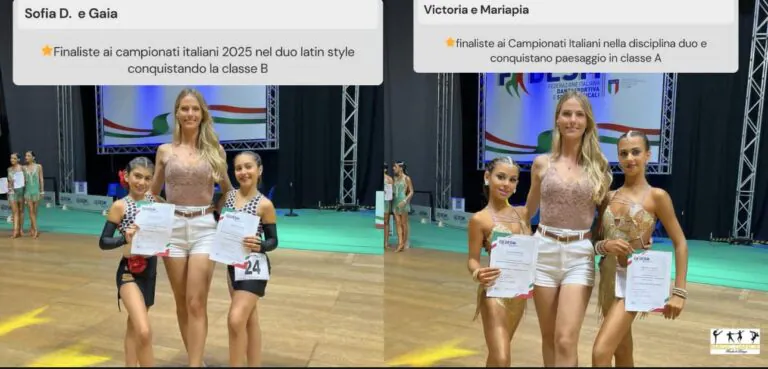 Accademia ‘Magic Dance’: che trionfo ai Campionati Italiani di Danza Sportiva 2025 Fidesm