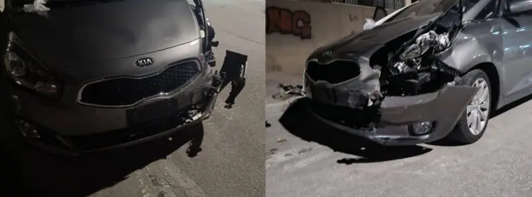 Pirata a folle velocità prende in pieno auto nei pressi della Piazza e scappa: “Aiutateci a rintracciarlo”
