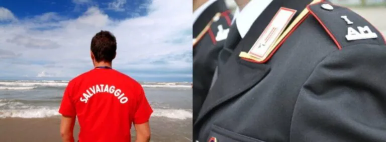 Quattro giovani rischiano di annegare: salvati in extremis da carabiniere e suo figlio