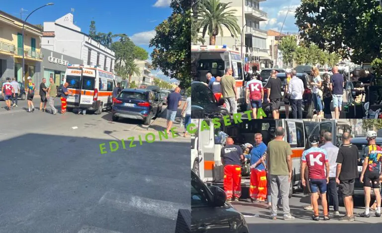 Preso in pieno da veicolo in corsa sulla Nazionale, trasportato in ospedale