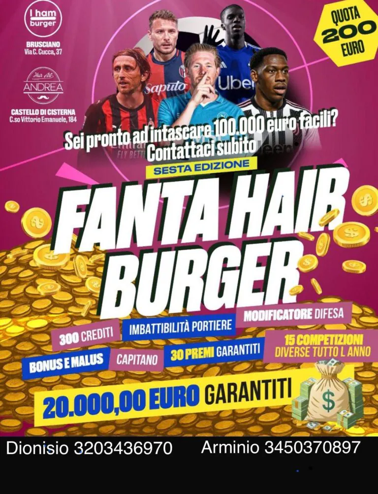 Parte la sesta edizione di “Fanta Hair Burger”