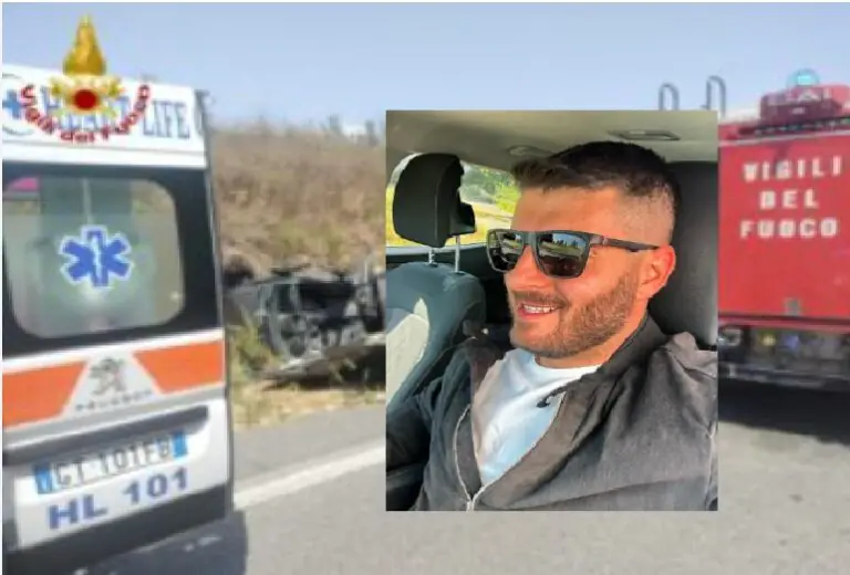 Moto contro Panda di coppia anziana, muore 29enne