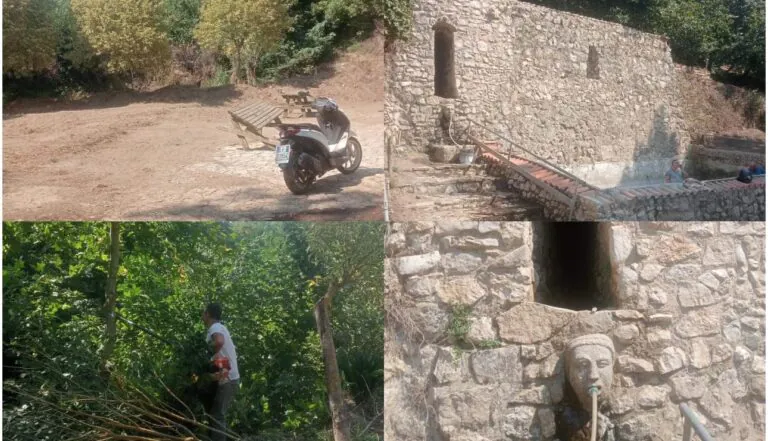 Piccolo acquedotto Fontana di San Marzano, cittadini ripuliscono vasca e area: saranno premiati