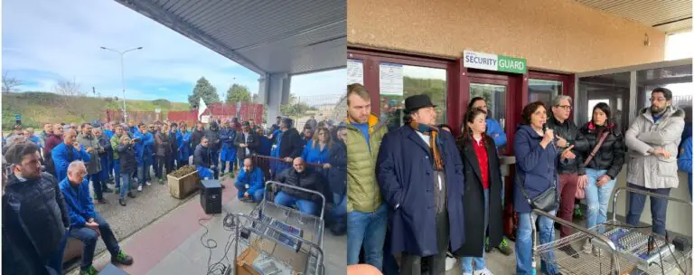Licenziato storico dipendente della Jabil, Cibelli: “Se protesti perdi il lavoro, a questo siamo arrivati?”