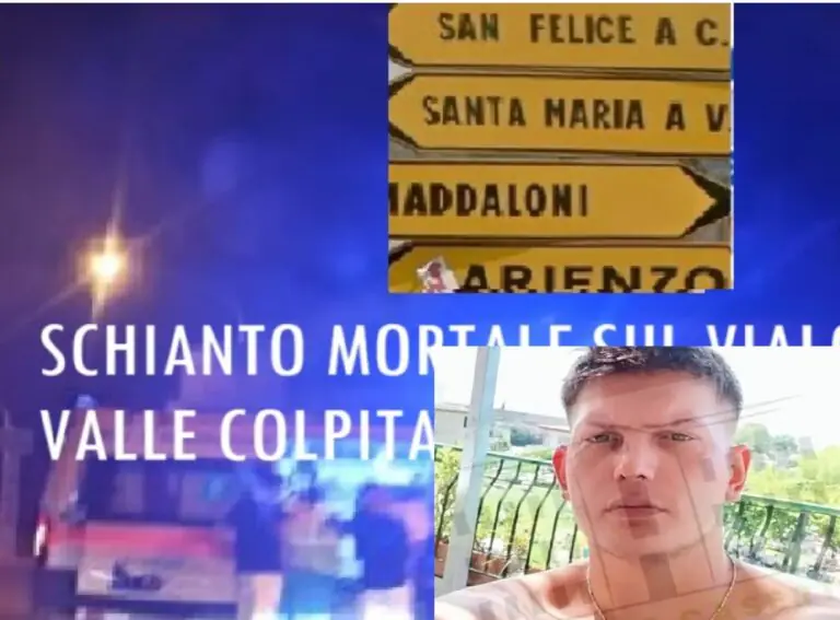 Addio Enzo. Valle piange giovane vittima dello schianto sul Vialone, si prega per cugino. FOTO
