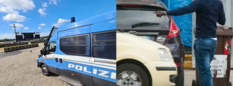 Invadono proprietà per fare parcheggio del concerto: stanati in 4
