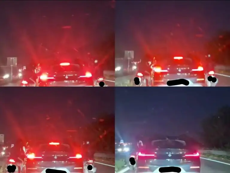Rapina choc sull’Asse Mediano: su scooter accerchiano auto e puntano le armi contro gli occupanti