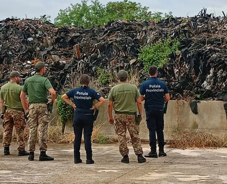 Sequestrata discarica abusiva nel casertano: scatta provvedimento