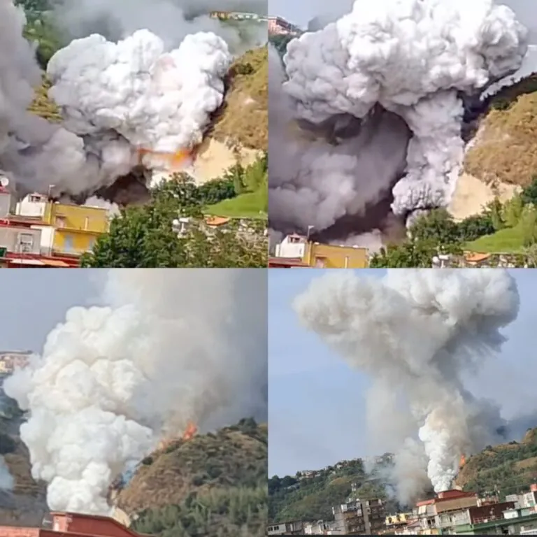 Forte boato e poi gigantesca nube di fumo: trema il quartiere