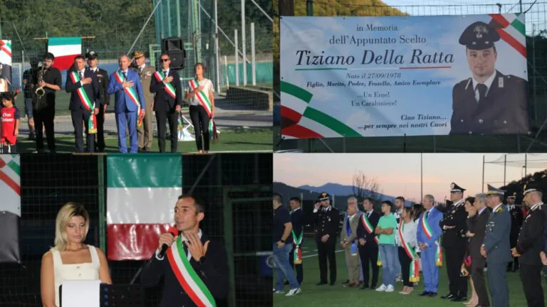 Concluso il “Memorial Interforze Tiziano”: torneo di calcio in ricordo dell’appuntato scelto. La cerimonia