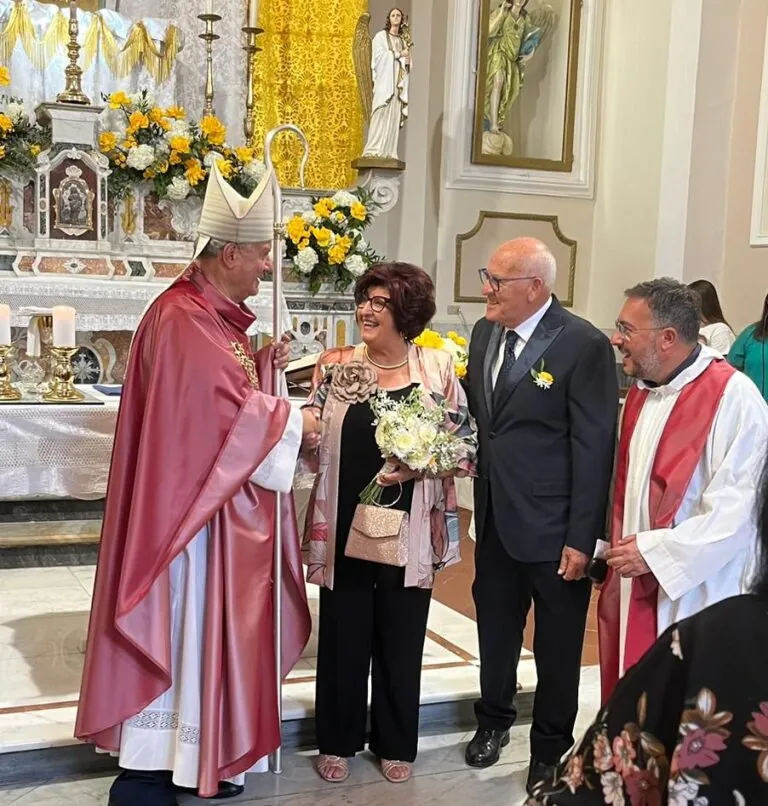 Nozze d’oro per Rosa e Clemente: gli auguri