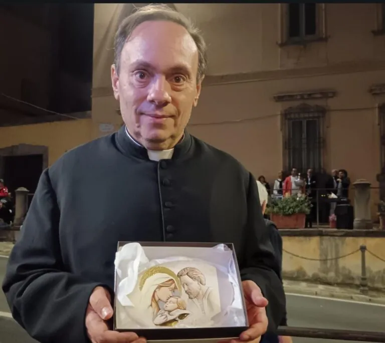Don Sergio, nuovo parroco di Pezzalunga e Gaudello
