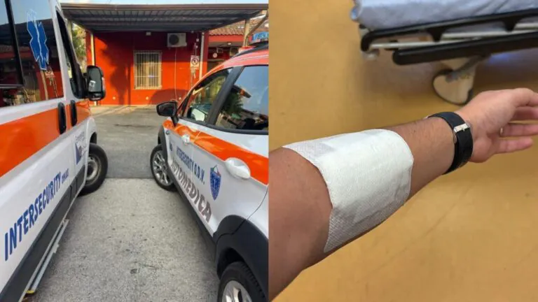 Minaccia di togliersi la vita e poi aggredisce i sanitari