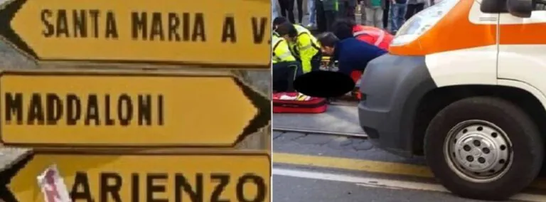 Si accascia a terra in strada: trasportato d’urgenza