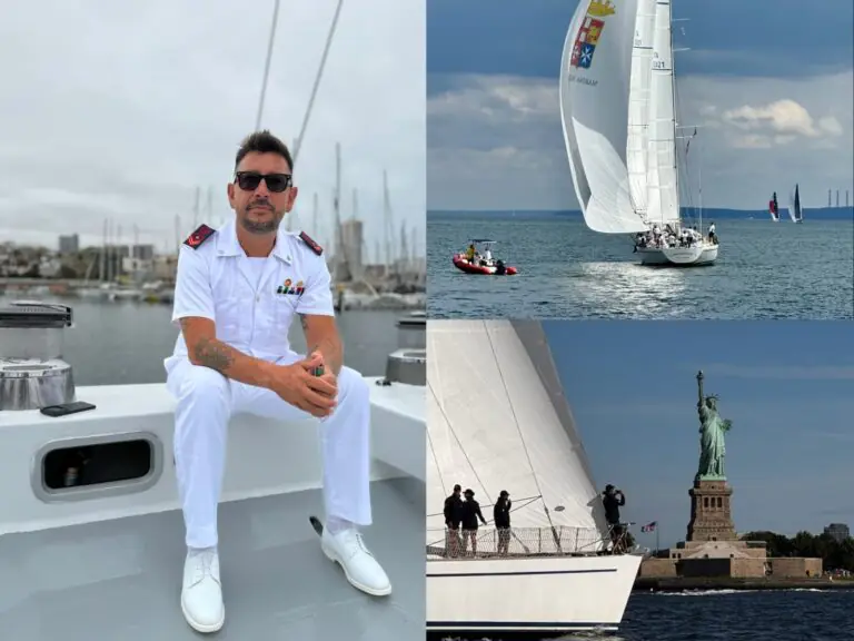 Il casertano Ceraldi in viaggio con l'”Orsa Maggiore”: nave simbolo dell’Italia nel mondo