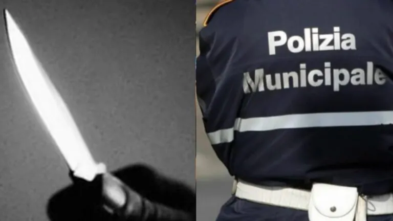 In stato confusionale gira in centro armata di coltello: bloccata dai vigili