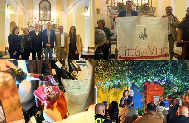 Storia e degustazioni al Falerno Fest, il vino più antico del Mondo nell’incantevole centro storico