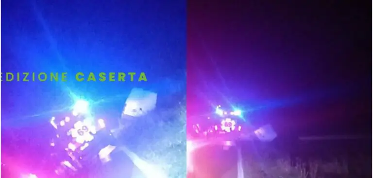 Inseguimento choc dopo raid, l’auto dei ladri si ribalta e prende fuoco: 2 arresti e 3 feriti