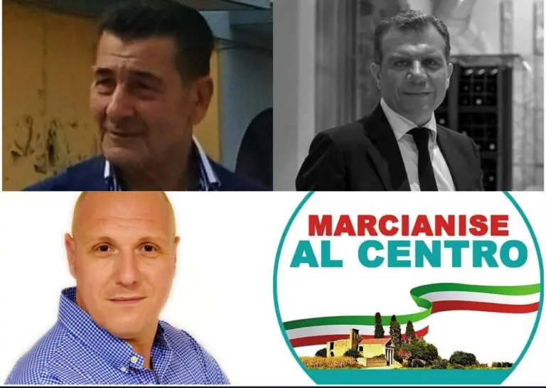 Marcianise al Centro: 2 consiglieri a sostegno del vicesindaco candidato alla Regione
