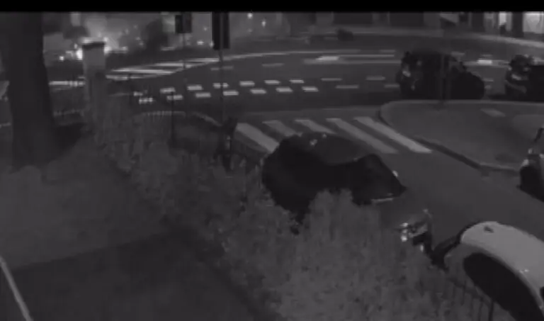 Fugge dopo aver distrutto due auto: “Ho la tua targa”