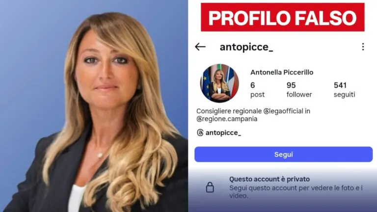Spunta profilo fake della Piccerillo: “Non sono io e non è gestito da me”