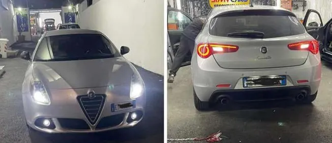 Assaltano auto in un parcheggio e la fanno “sparire”. L’appello per ritrovarla