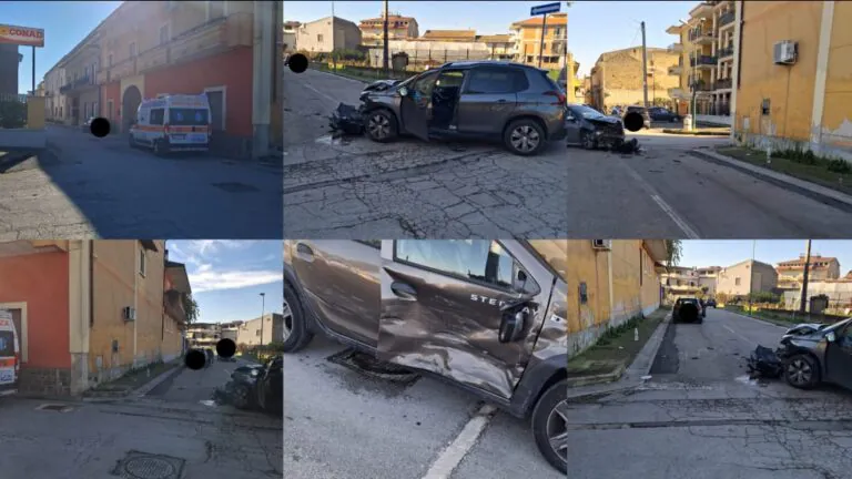 Terribile incidente all’incrocio pericoloso: ci sono feriti, auto distrutte
