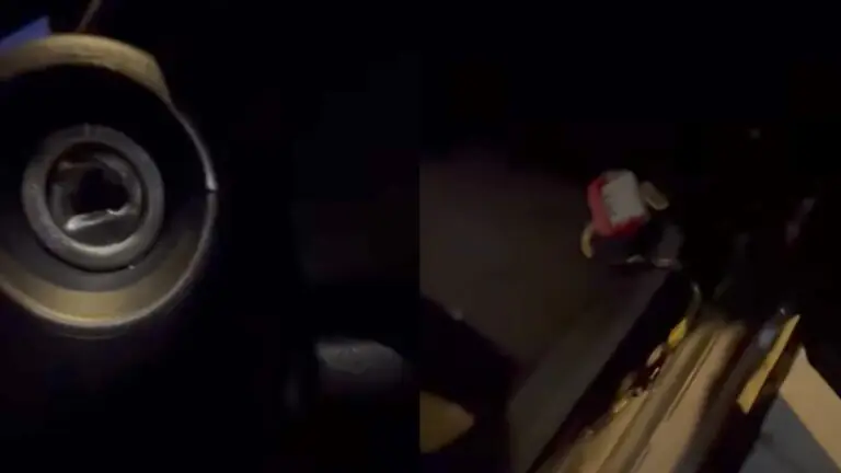 Becca i ladri che assaltano la sua auto e loro lo minacciano