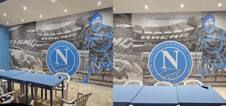 Attesa per l’inaugurazione del “Club Napoli Portico di Caserta –  Diego”