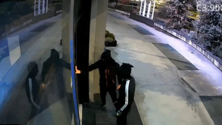 Tentativo di furto fallito allo sportello ATM: la nebbia mette in fuga i ladri – VIDEO