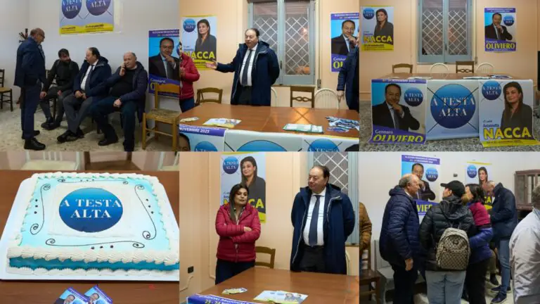 Oliviero inaugura comitato a Portico: “Io ci credo e so che ci siete anche voi”