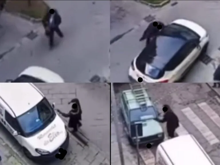 Armato di coltello aggredisce persone e auto: paura in strada