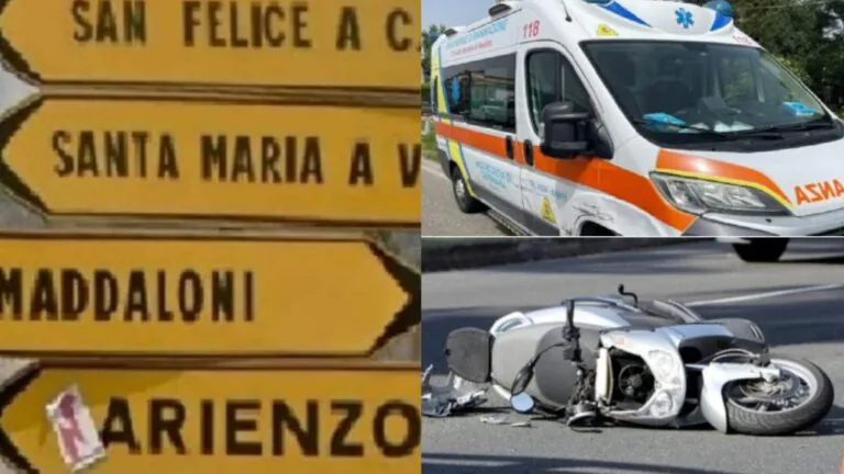Cade dallo scooter nei pressi della farmacia, centauro ferito