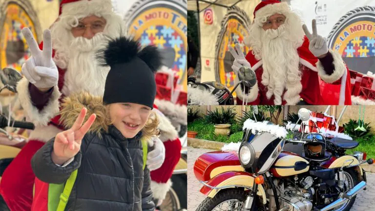 “Xmasmav on the Road 2025”: sfilata dei Babbi Natale in moto per la valle