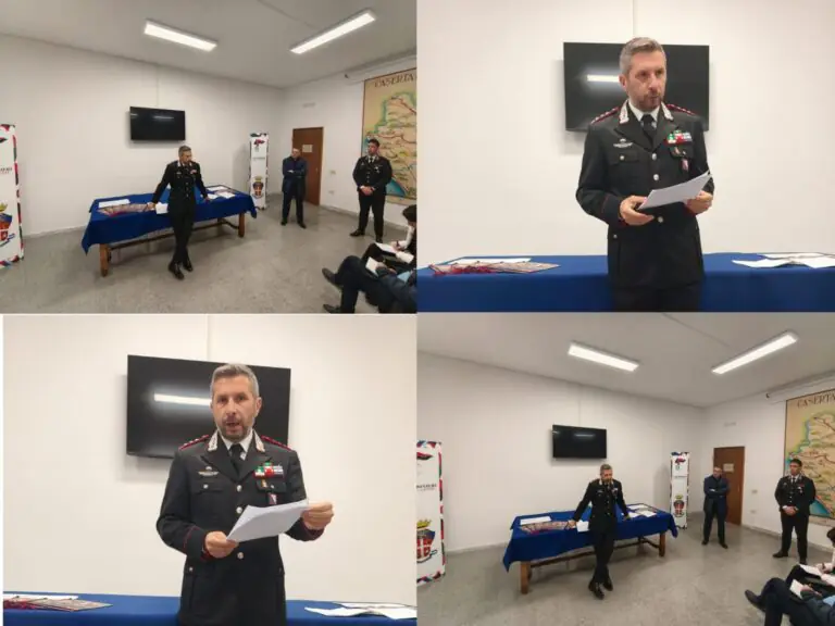 Reati in calo nel 2025, il bilancio del comandante provinciale dei carabinieri