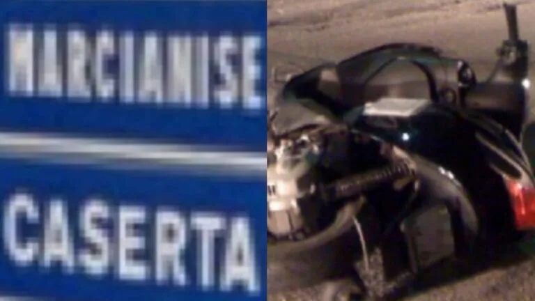 Minicar travolge scooter, centauro in ospedale