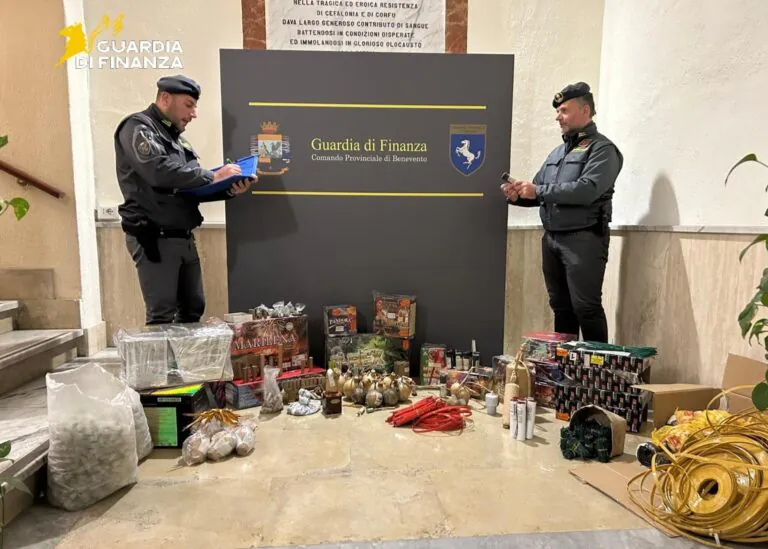 I botti illegali si vedono pure nei negozi. Il blitz della Finanza
