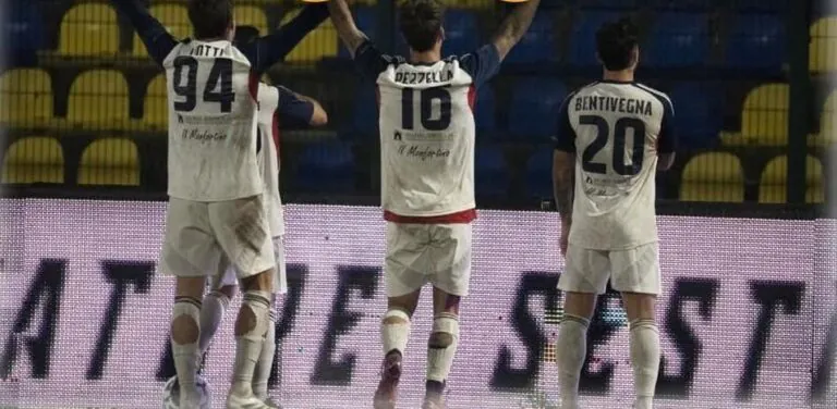 Casertana show a Giugliano, è 0-3 nel derby