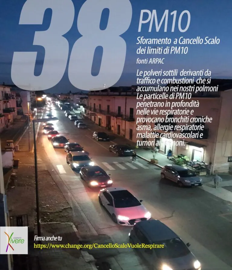Sforamento dei limiti del Pm 10: arriva ordinanza a furor di popolo