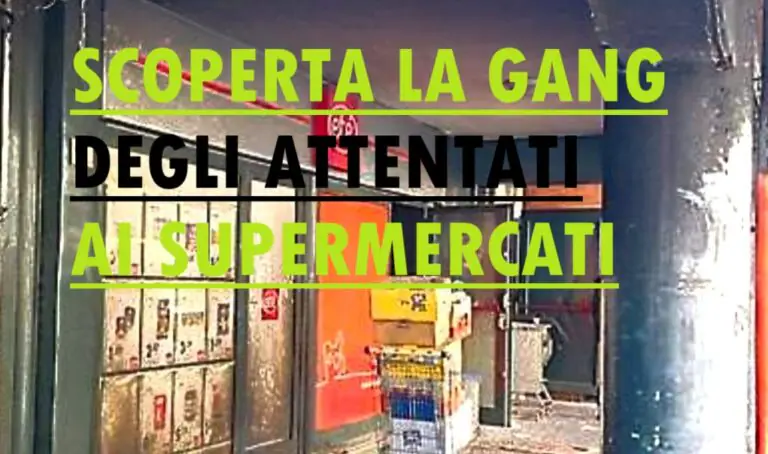 Attentati ai supermercati, la svolta: 3 indagati. Procura: impedita ascesa della catena rivale