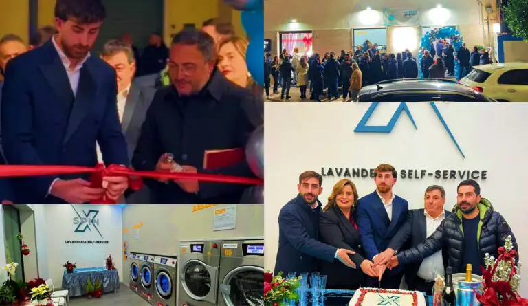 Ecco SpinX, inaugurata la nuova lavanderia a gettone nella valle