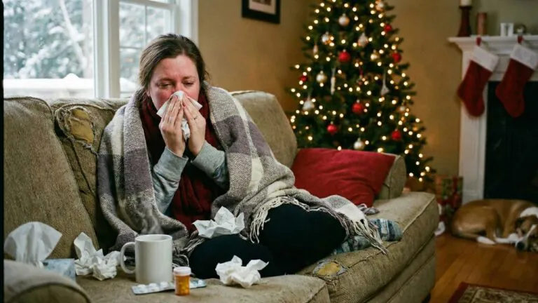 Influenza, occhio agli auguri: previsto picco tra Natale e Capodanno. Preoccupa la variante K