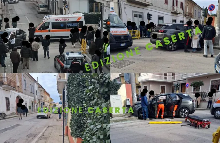 Manovra choc all’incrocio, passa con il rosso e centra Peugeot: ci sono feriti