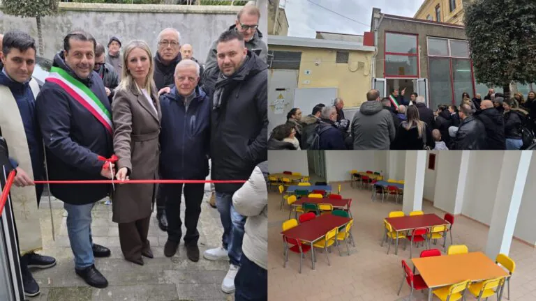Inaugurata nuova sala mensa nella scuola della valle