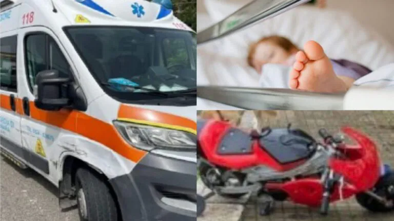 Bimbo in minimoto cade dal parcheggio del centro commerciale, trasportato d’urgenza al Santobono