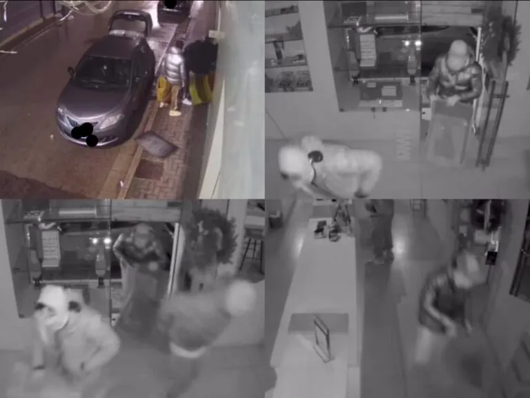 Raid all’alba nel negozio: ladri in fuga col bottino