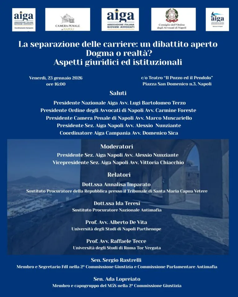 Referendum costituzionale, incontro pubblico sugli aspetti giuridici e istituzionali