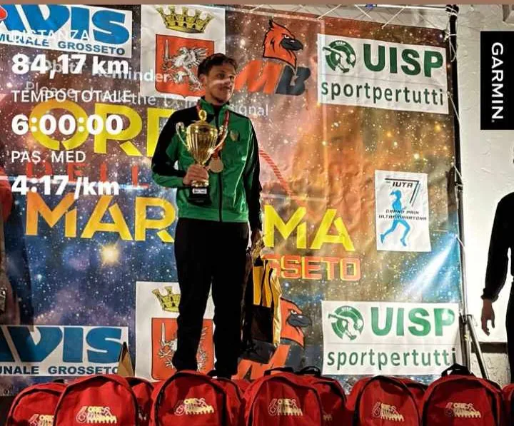 Runner casertano trionfa alla gara internazionale di ultramaratona